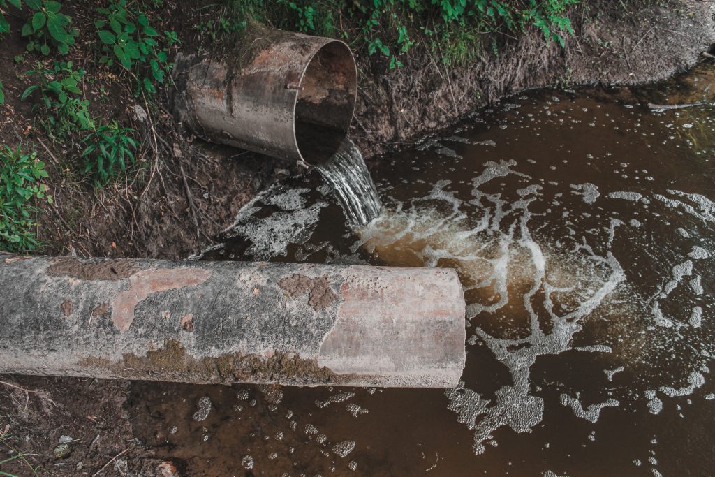 water pollution, pipe, outflow, discharge, sewage